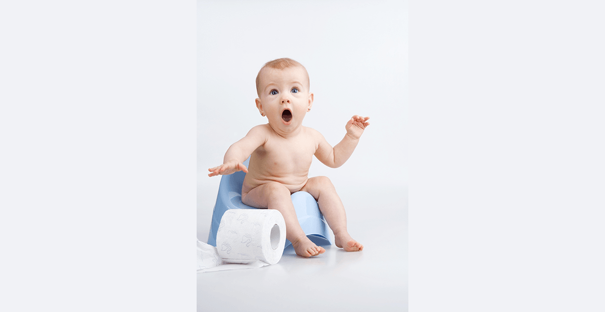 Bé bị táo bón